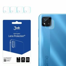 4x edzett üveg Realme C11 2021 kamerához