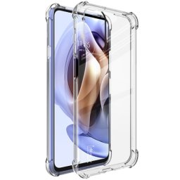 IMAK Szilikon védőburkolat + Motorola Moto G31 / G41 átlátszó fólia
