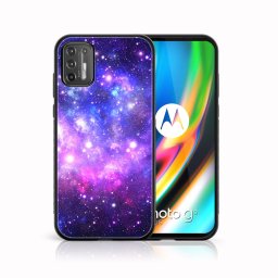 PROTEMIO MY ART szilikon borítás Motorola Moto G9 Plus GALAXY (015)