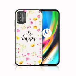 PROTEMIO MY ART szilikon borítás Motorola Moto G9 Plus BE HAPPY (019)