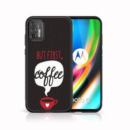 PROTEMIO MY ART szilikon borítás Motorola Moto G9 Plus COFFEE (056)