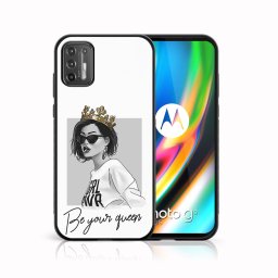 PROTEMIO MY ART szilikon borítás Motorola Moto G9 Plus QUEEN (139)