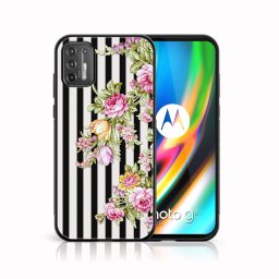 PROTEMIO MY ART szilikon borítás Motorola Moto G9 Plus STRIPS (176)