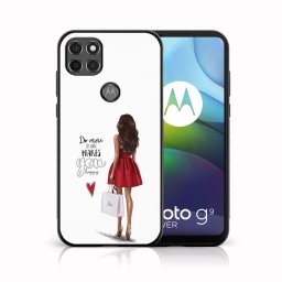 PROTEMIO MY ART szilikon borítás Motorola Moto G9 Power RED DRESS (137)