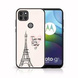 PROTEMIO MY ART szilikon borítás Motorola Moto G9 Power PARIS (057)