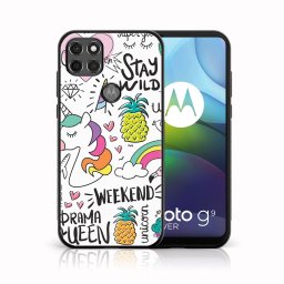 PROTEMIO MY ART szilikon borítás Motorola Moto G9 Power UNICORN (063)