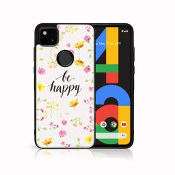 PROTEMIO MY ART szilikon borító Google Pixel 4a BE HAPPY (019)