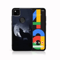 PROTEMIO MY ART szilikon borítás Google Pixel 4a WOLF (044)