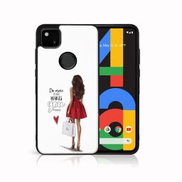 PROTEMIO MY ART szilikon borító Google Pixel 4a RED DRESS (137)