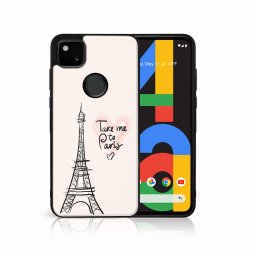 PROTEMIO MY ART szilikon borító Google Pixel 4a PARIS (057)