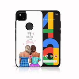 PROTEMIO MY ART szilikon borító Google Pixel 4a FRIENDS (060)