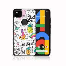 PROTEMIO MY ART szilikon borító Google Pixel 4a UNICORN (063)