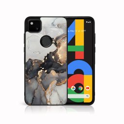 PROTEMIO MY ART szilikon borító Google Pixel 4a GREY MARBLE (140)