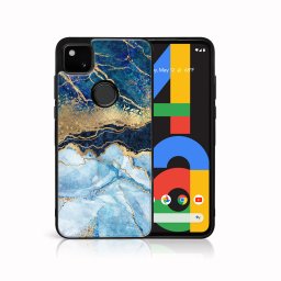 PROTEMIO MY ART szilikon borító Google Pixel 4a BLUE MARBLE (141)