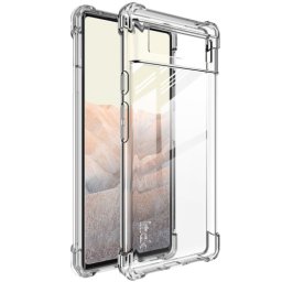 IMAK Szilikon védőburkolat + Google Pixel 6 átlátszó fólia