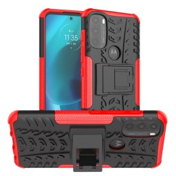 STAND Extra strapabíró burkolat Motorola Moto G71 5G piros