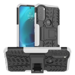 STAND Extra strapabíró burkolat Motorola Moto G71 5G fehér