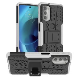 STAND Extra strapabíró burkolat Motorola Moto G51 5G fehér