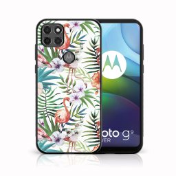 PROTEMIO MY ART szilikon borítás Motorola Moto G9 Power FLAMINGOS (009)