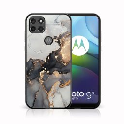 PROTEMIO MY ART szilikon borítás Motorola Moto G9 Power GREY MARBLE (140)