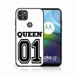 PROTEMIO MY ART szilikon borítás Motorola Moto G9 Power QUEEN (030)