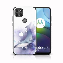 PROTEMIO MY ART szilikon borítás Motorola Moto G9 Power WHALE (032)