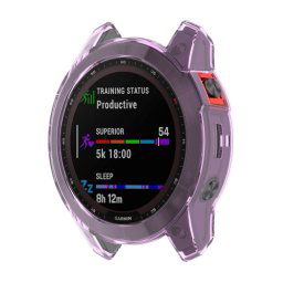TPU védőburkolat Garmin Fenix 7 lila