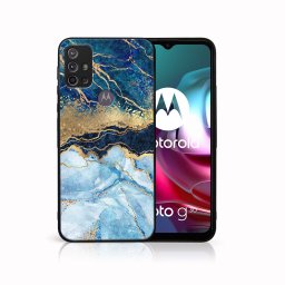 PROTEMIO MY ART szilikon borítás Motorola Moto G10 / G20 / G30 BLUE MARBLE (141)