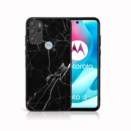 PROTEMIO MY ART szilikon borítás Motorola Moto G60s BLACK MARBLE (142)