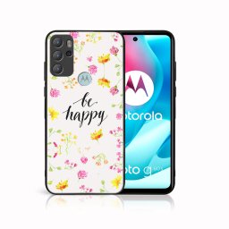 PROTEMIO MY ART szilikon tok Motorola Moto G60s BE HAPPY (019)