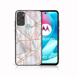 PROTEMIO MY ART szilikon borítás Motorola Moto G60s PINK MARBLE (143)