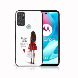 PROTEMIO MY ART szilikon borítás Motorola Moto G60s RED DRESS (137)