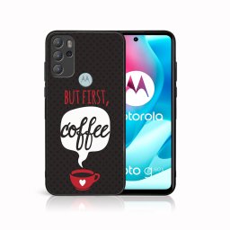 PROTEMIO MY ART szilikon borítás Motorola Moto G60s COFFEE (056)
