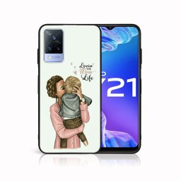 PROTEMIO MY ART szilikon borító Vivo Y21 / Y21s / Y33s MOM LIFE (118)