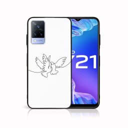 PROTEMIO MY ART szilikon borítás Vivo Y21 / Y21s / Y33s DOVE (031)