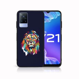 PROTEMIO MY ART szilikon borítás Vivo Y21 / Y21s / Y33s LION (046)