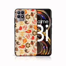 PROTEMIO MY ART szilikon tok Realme 8i BIRD S (004)