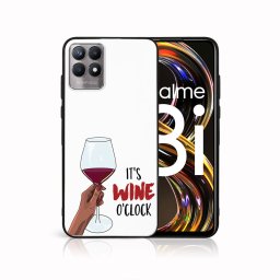 PROTEMIO MY ART szilikon tok Realme 8i WINE (007)