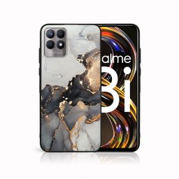 PROTEMIO MY ART Szilikon huzat Realme 8i GREY MARBLE (140)