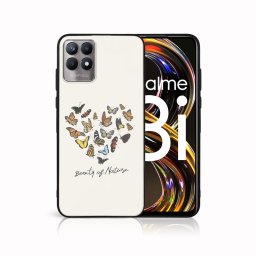 PROTEMIO MY ART szilikon tok Realme 8i BUTTERFLIES (026)