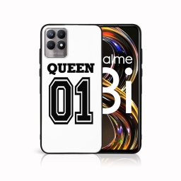 PROTEMIO MY ART szilikon tok Realme 8i QUEEN (030)