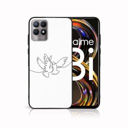 PROTEMIO MY ART szilikon tok Realme 8i DOVE (031)