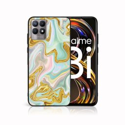 PROTEMIO MY ART szilikon tok Realme 8i NEON (041)
