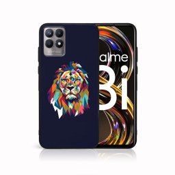 PROTEMIO MY ART szilikon tok Realme 8i LION (046)