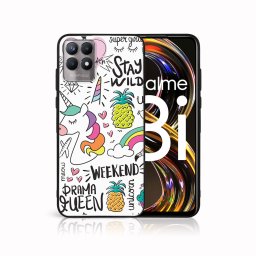PROTEMIO MY ART szilikon tok Realme 8i UNICORN (063)
