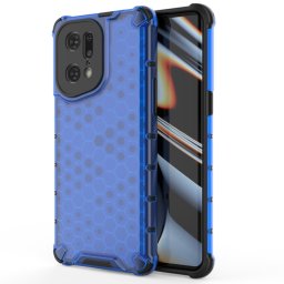 HONEYCOMB Védőburkolat Oppo Find X5 Pro kék
