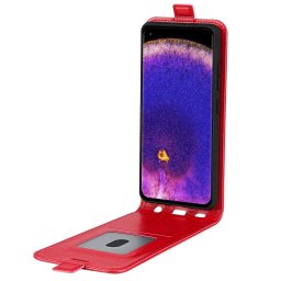 Flip tok Oppo Find X5 Pro piros