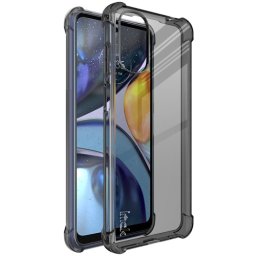 IMAK Szilikon védőburkolat + fólia Motorola Moto G22 fekete