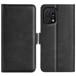 SIDE Wallet tok Oppo Find X5 Pro fekete