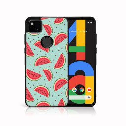 PROTEMIO MY ART szilikon borító a Google Pixel 4a telefonhoz WATERMELON (120)